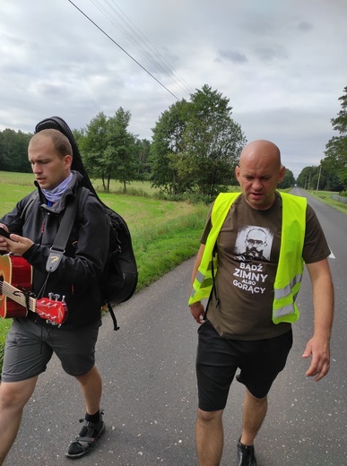 Pielgrzymka kleryków na Jasną Górę - dzień 5