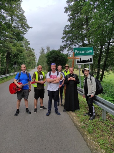 Pielgrzymka kleryków na Jasną Górę - dzień 5