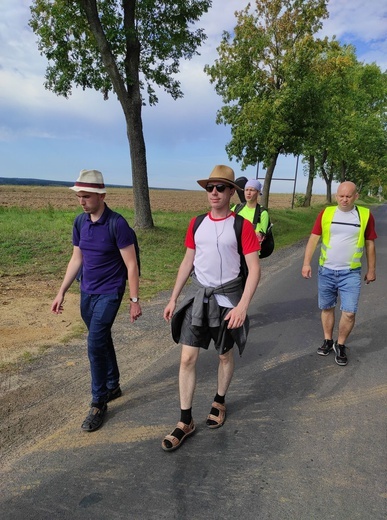 Pielgrzymka kleryków na Jasną Górę - dzień 6