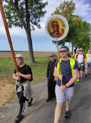 Pielgrzymka kleryków na Jasną Górę - dzień 6