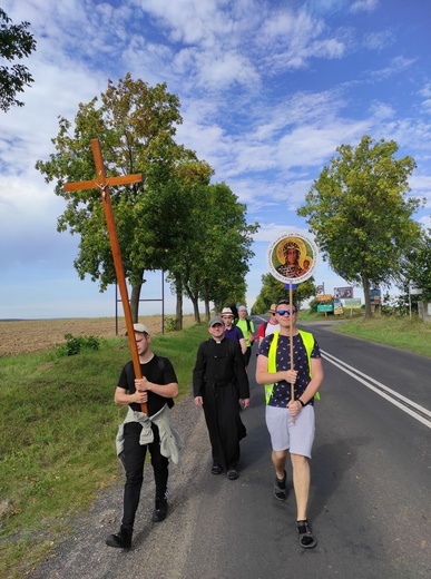 Pielgrzymka kleryków na Jasną Górę - dzień 6