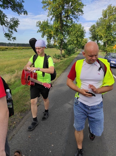 Pielgrzymka kleryków na Jasną Górę - dzień 6