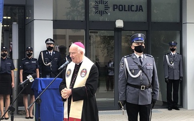 Biskup dziękował policji za wierną służbę społeczeństwu.