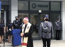 Biskup dziękował policji za wierną służbę społeczeństwu.
