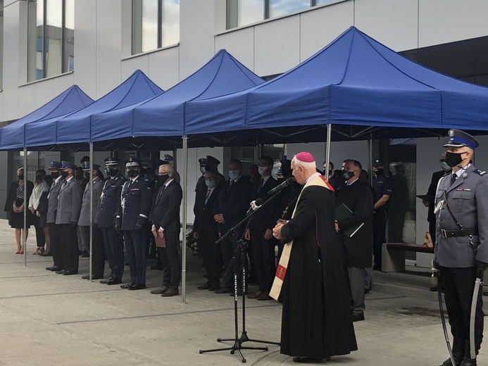 Poświęcenie Komisariatu Policji w Szczawnie-Zdroju