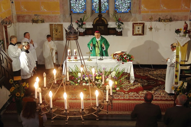Błogosławieństwo organów w Chmielnie