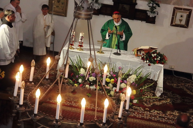 Błogosławieństwo organów w Chmielnie