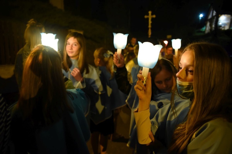 Wizytacja i nabożeństwo pierwszosobotnie w Gosprzydowej 