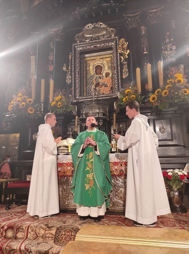 Pielgrzymka kleryków na Jasną Górę - dzień 7