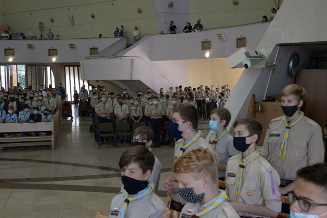 Eucharystia na rozpoczęcie roku formacji Skautów Europy