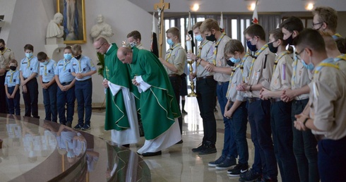 Centralnym punktem inauguracji nowego roku formacji była Eucharystia.