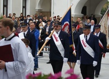 W odpuście uczestniczyli m.in. przedstawiciele Solidarności.