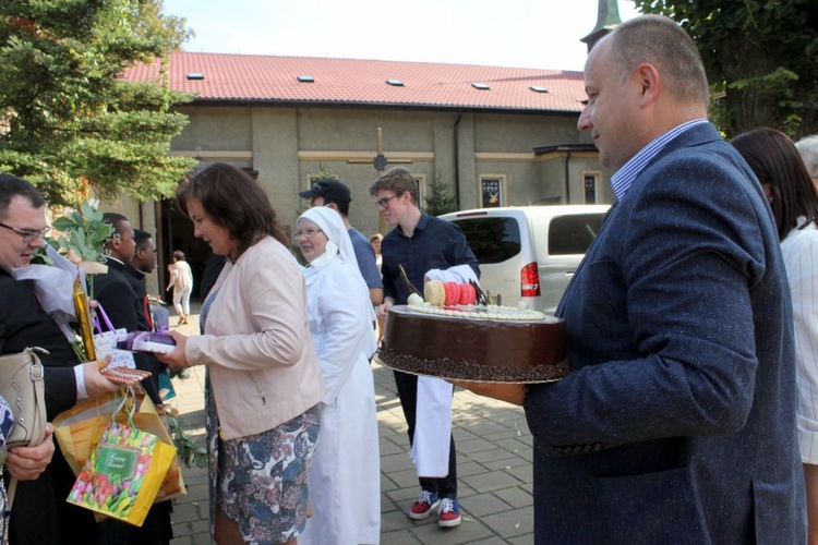 Śluby zakonne u kamilianów w Taciszowie  