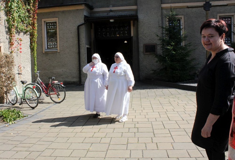 Śluby zakonne u kamilianów w Taciszowie  