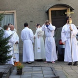 Śluby zakonne u kamilianów w Taciszowie  