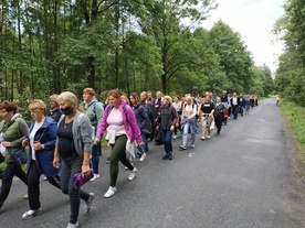 Z Sierpca do Skępego wędrowało ok. 120 osób.