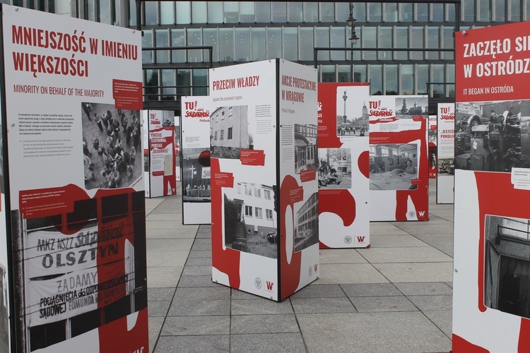 Wystawa "Tu rodziła się Solidarność”