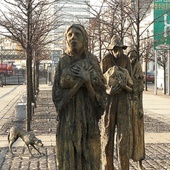 Pomnik ofiar głodu w Dublinie upamiętnia ponad milion Irlandczyków zmarłych na skutek tej klęski w XIX wieku.