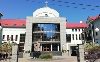 Budynek Kurii Diecezjalnej w Bielsku-Białej.