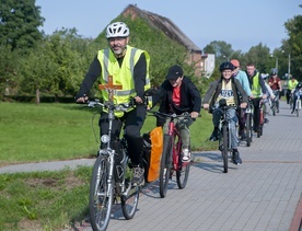 Rowerowa ścieżka siedmiu radości. Pielgrzymka na Górę Chełmską