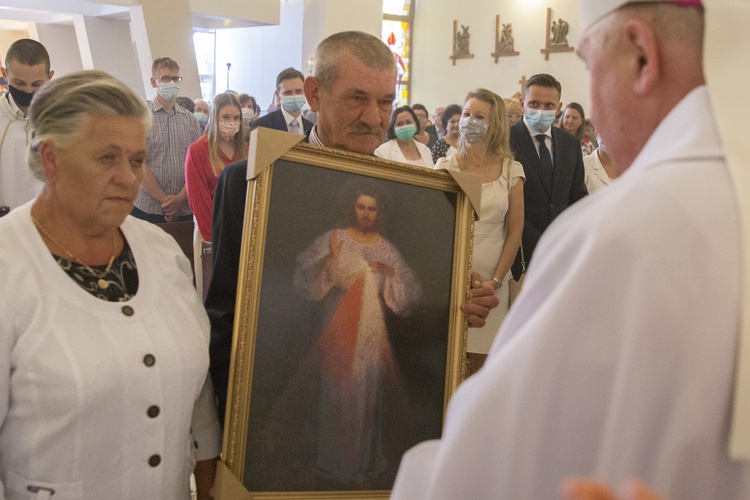 Konsekracja świątyni w Ostrówku