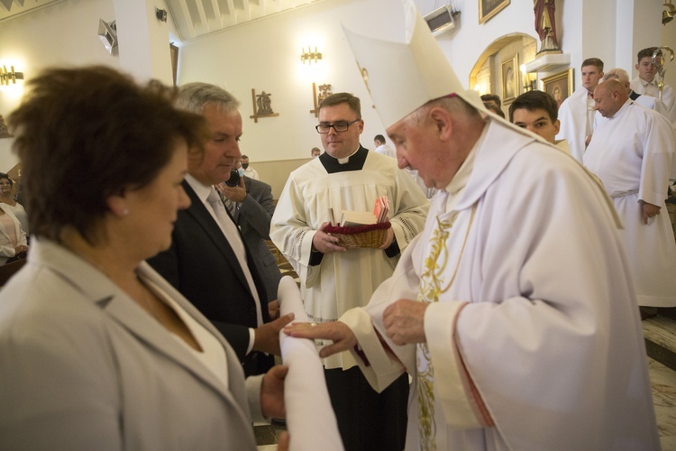 Konsekracja świątyni w Ostrówku