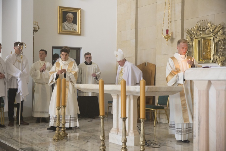 Konsekracja świątyni w Ostrówku