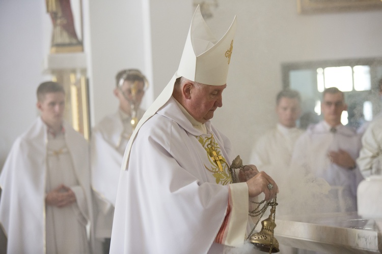 Konsekracja świątyni w Ostrówku