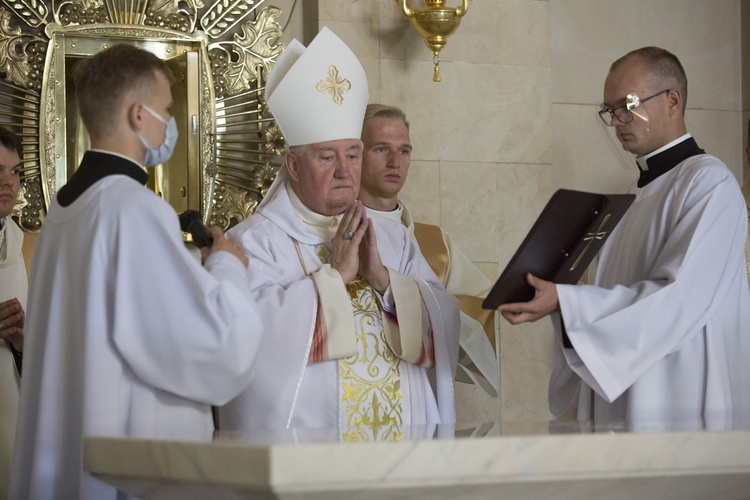 Konsekracja świątyni w Ostrówku