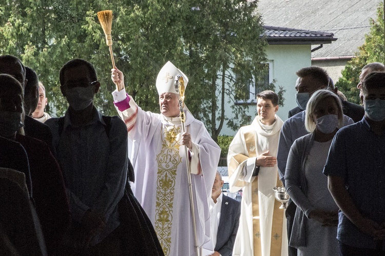 Konsekracja świątyni w Ostrówku