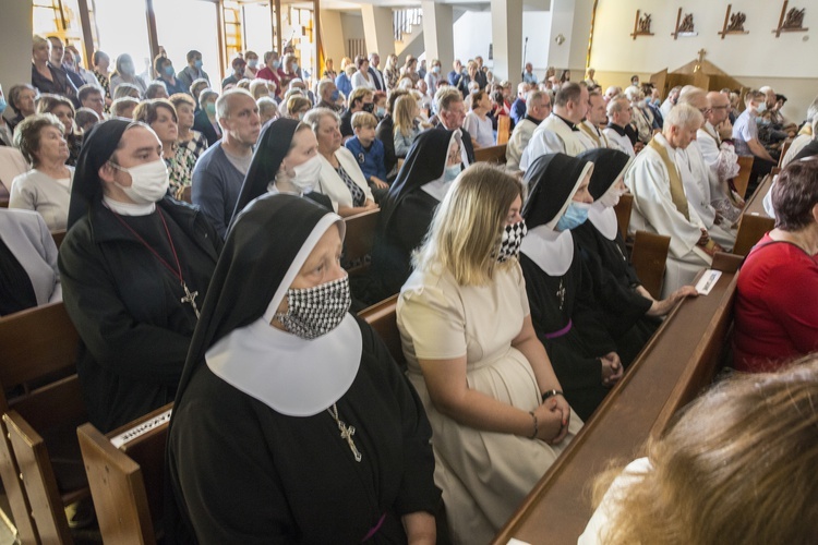 Konsekracja świątyni w Ostrówku