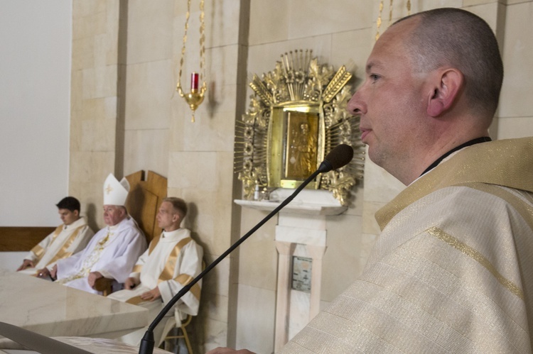 Konsekracja świątyni w Ostrówku