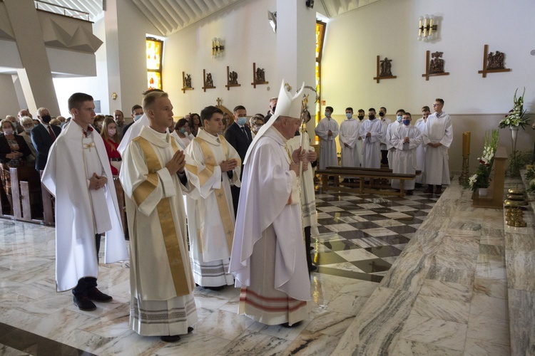 Konsekracja świątyni w Ostrówku