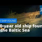 A 400-year old ship has been found in the Baltic Sea