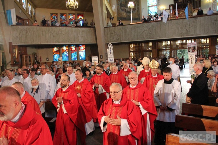 50 lat parafii pw. Podwyższenia Krzyża Świętego w Zielonej Górze