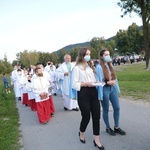 Poświęcenie krzyża epidemicznego