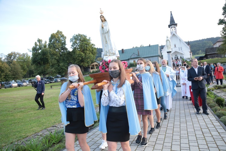 Poświęcenie krzyża epidemicznego