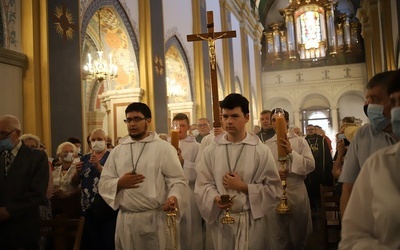 Uroczystość w sanktuarium Krzyża Świętego w Mogile