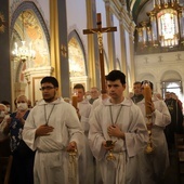 Uroczystość w sanktuarium Krzyża Świętego w Mogile