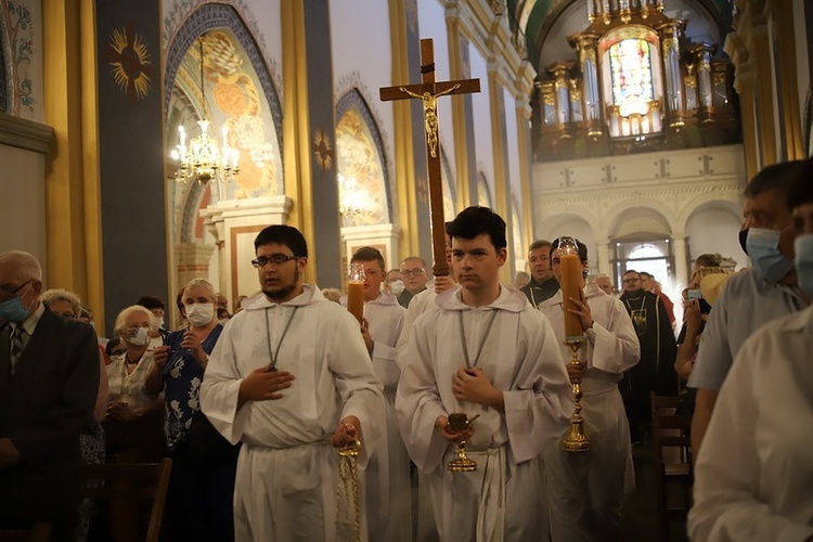 Uroczystość w sanktuarium Krzyża Świętego w Mogile