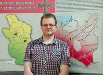 Bartosz Staręgowski, autor ekspozycji i opracowań graficznych.
