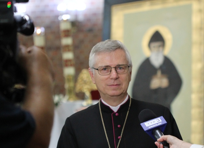 Spotkanie modlitewne czcicieli św. Szarbela w Oleśnicy