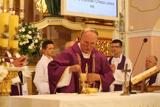 Ostatnie pożegnanie śp. ks. Edwarda Brączka w Bulowicach