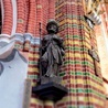 Figura św. Jakuba w poświęconym mu kościele w Toruniu, na polskim odcinku Drogi św. Jakuba.
