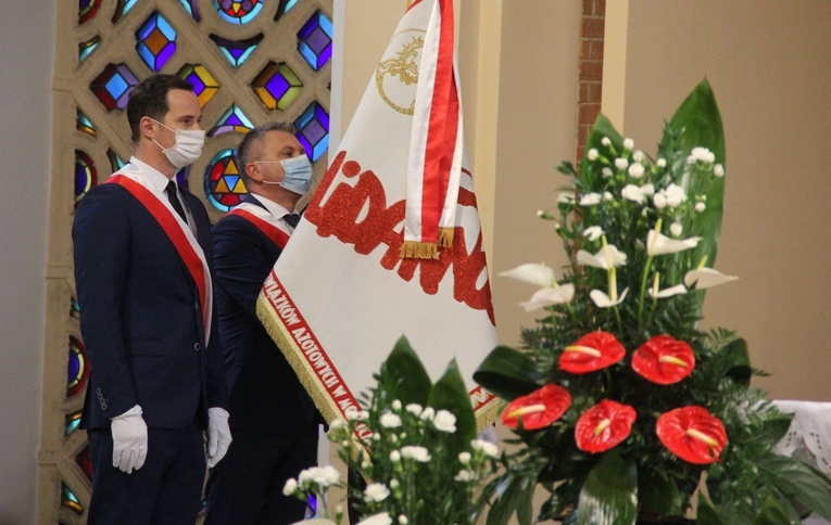 Tarnów-Mościce. 40-lecie NSZZ "Solidarność"