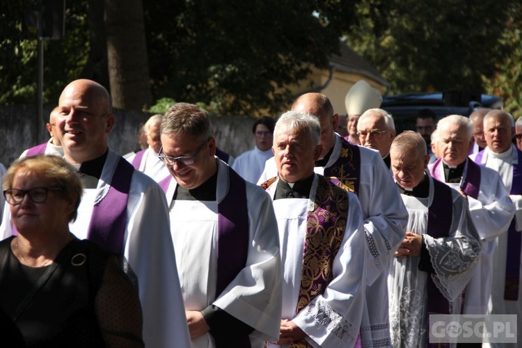 Pogrzeb śp. ks. Jana Wójtowicza w Grębocicach