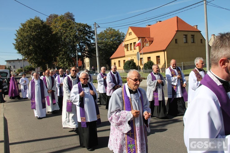 Pogrzeb śp. ks. Jana Wójtowicza w Grębocicach