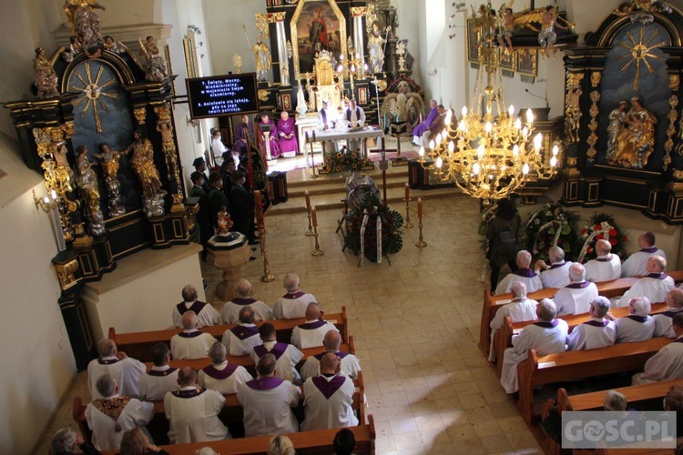 Pogrzeb śp. ks. Jana Wójtowicza w Grębocicach