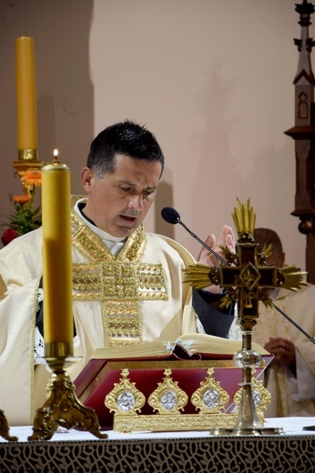 Błogosławieństwo ceremoniarzy w Bobowej