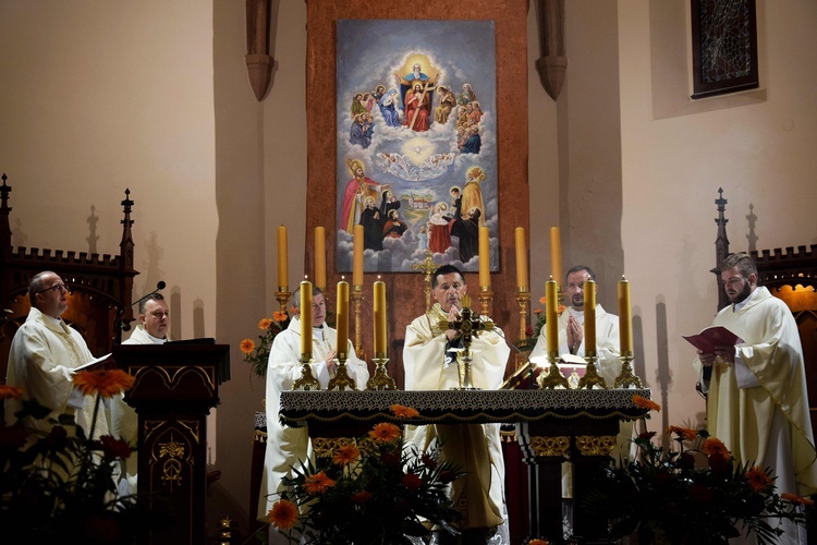 Błogosławieństwo ceremoniarzy w Bobowej